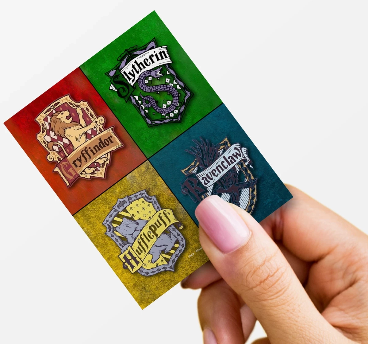 Macmerise Houses of Hogwarts Fridge Magnets Multicolour 12Y+