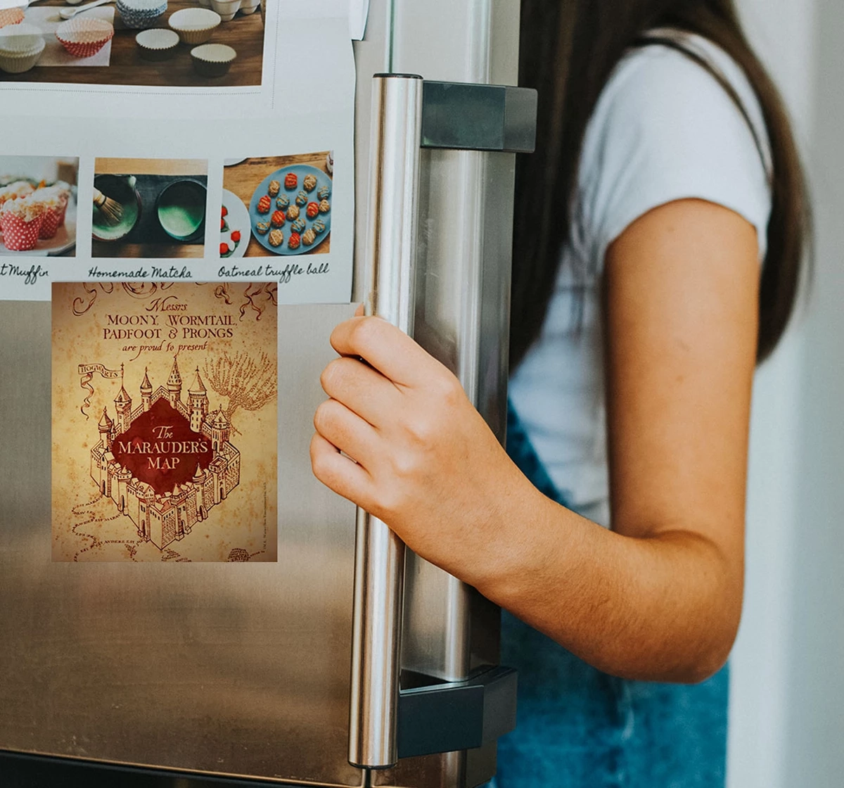 Macmerise Marauders Map Fridge Magnets Multicolour 12Y+