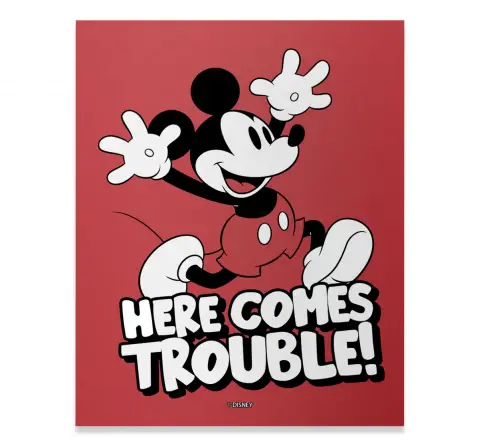 Macmerise Mickey brings Trouble Fridge Magnets Multicolour 12Y+