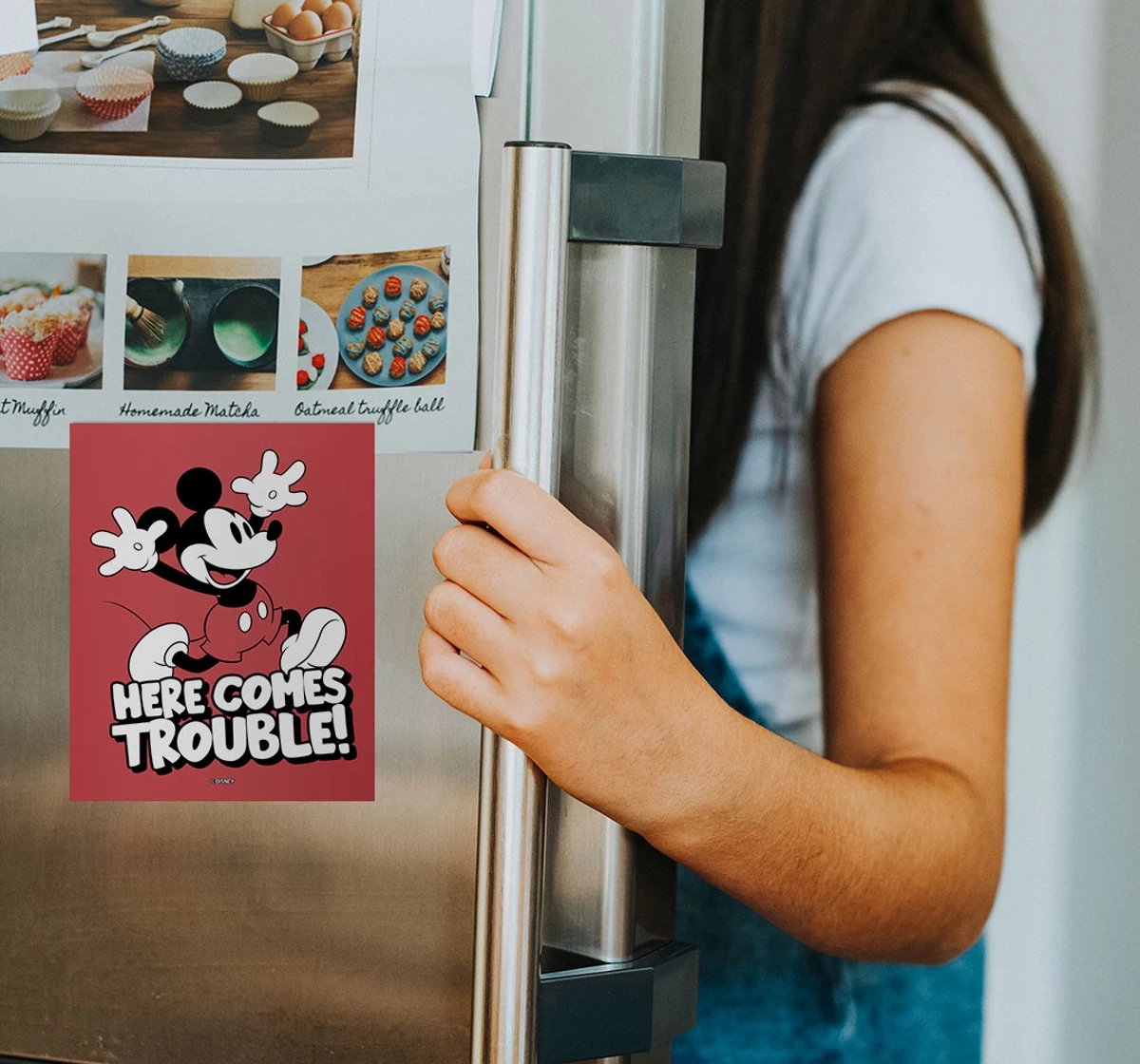 Macmerise Mickey brings Trouble Fridge Magnets Multicolour 12Y+