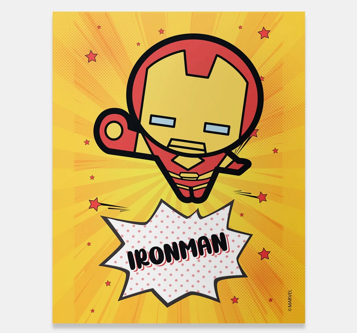 Macmerise Ironman Kawaii Fridge Magnets Multicolour 12Y+