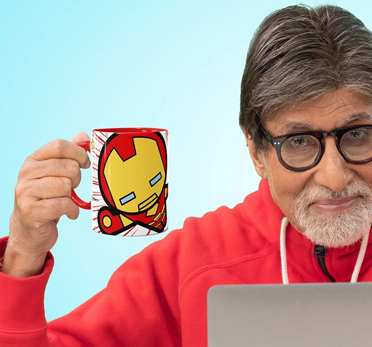 Macmerise Ironman Kawaii Coffee Mugs Red Multicolour 12Y+