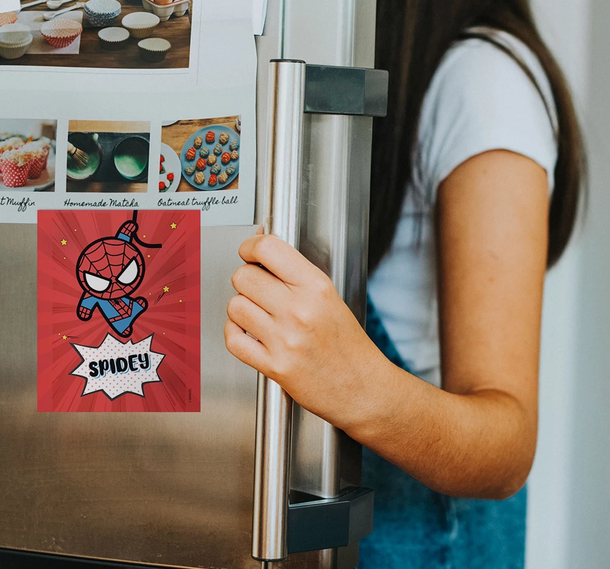 Macmerise Spiderman Kawaii Fridge Magnets Multicolour 12Y+