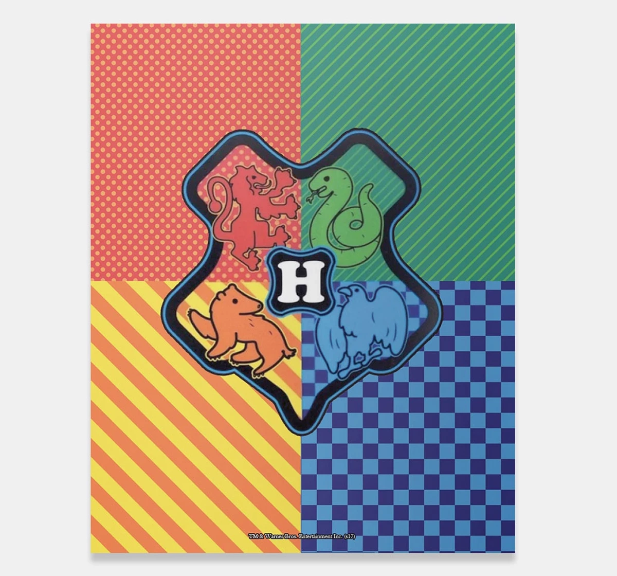 Macmerise Hogwarts Sigil Kawaii Fridge Magnets Multicolour 12Y+