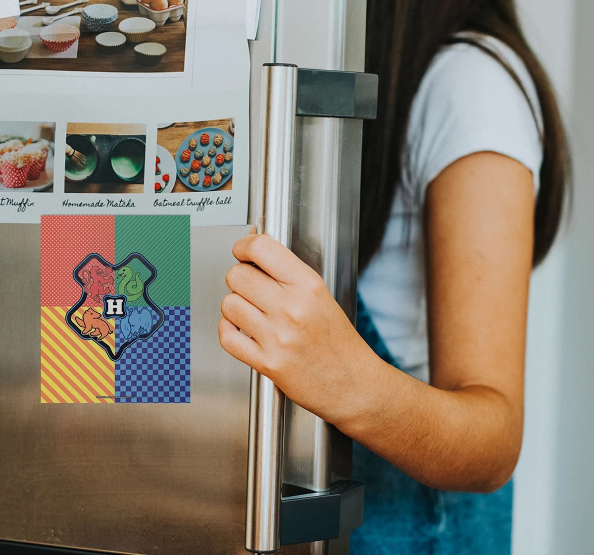 Macmerise Hogwarts Sigil Kawaii Fridge Magnets Multicolour 12Y+