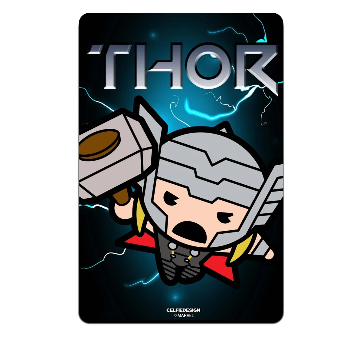 Macmerise Thunderous Thor Kawaii Fridge Magnets Multicolour 12Y+