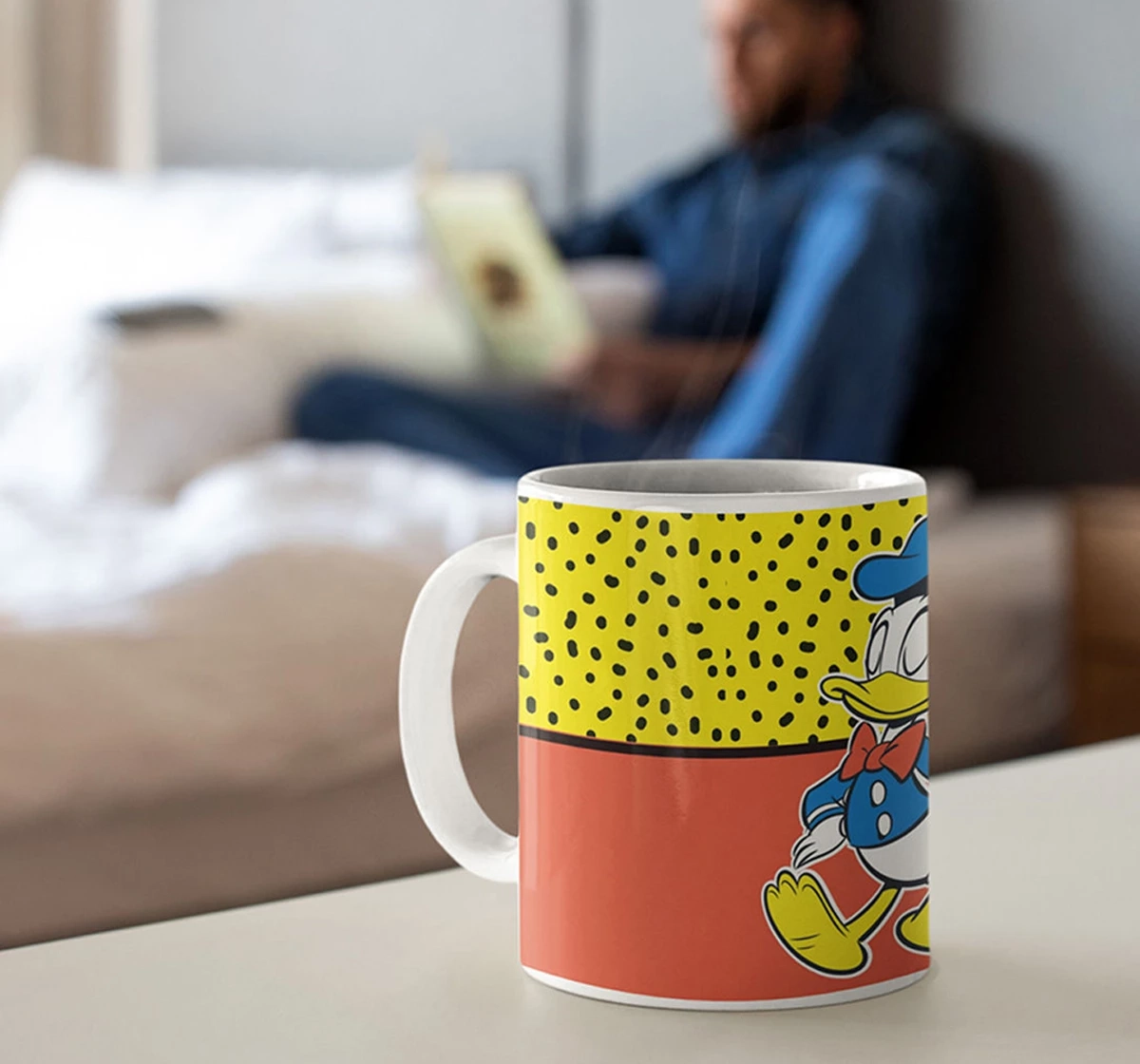 Macmerise Disney Fist Bump Coffee Mugs White Multicolour 12Y+