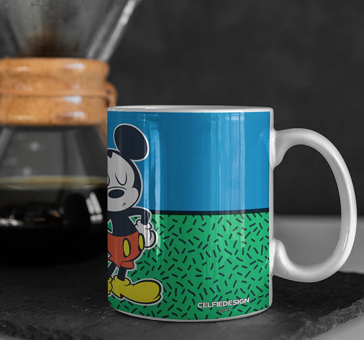 Macmerise Disney Fist Bump Coffee Mugs White Multicolour 12Y+
