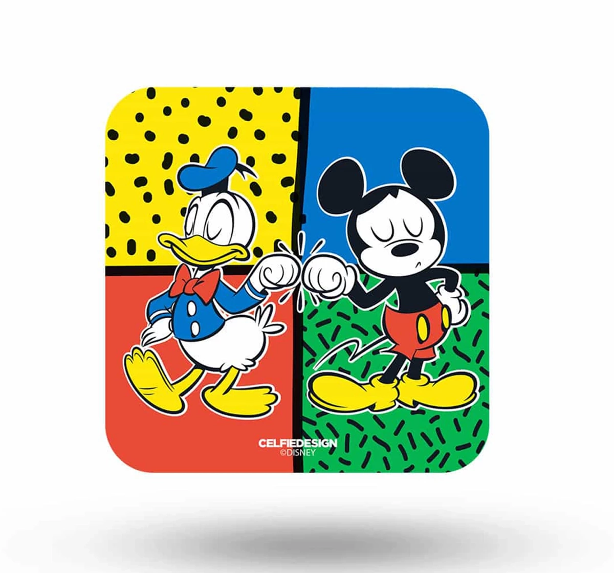 Macmerise Disney Fist Bump 10 X 10 cm Coasters Multicolour 12Y+