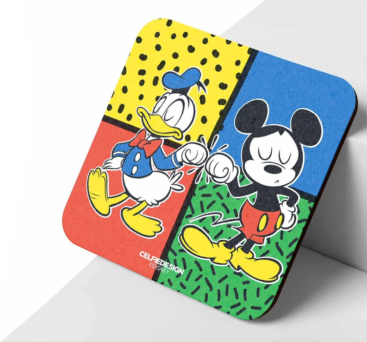 Macmerise Disney Fist Bump 10 X 10 cm Coasters Multicolour 12Y+