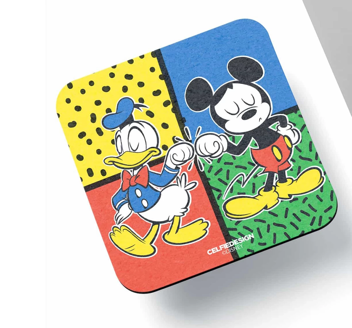Macmerise Disney Fist Bump 10 X 10 cm Coasters Multicolour 12Y+