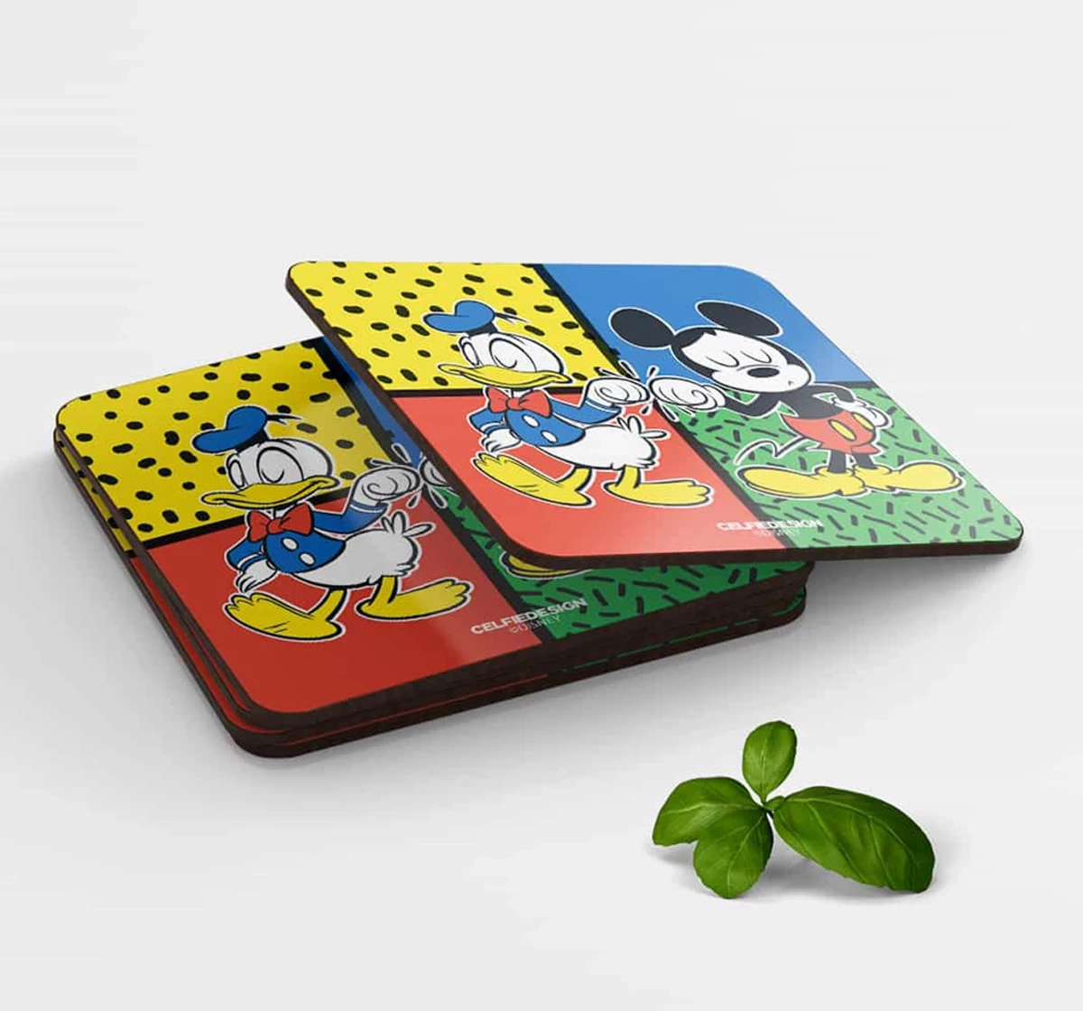 Macmerise Disney Fist Bump 10 X 10 cm Coasters Multicolour 12Y+