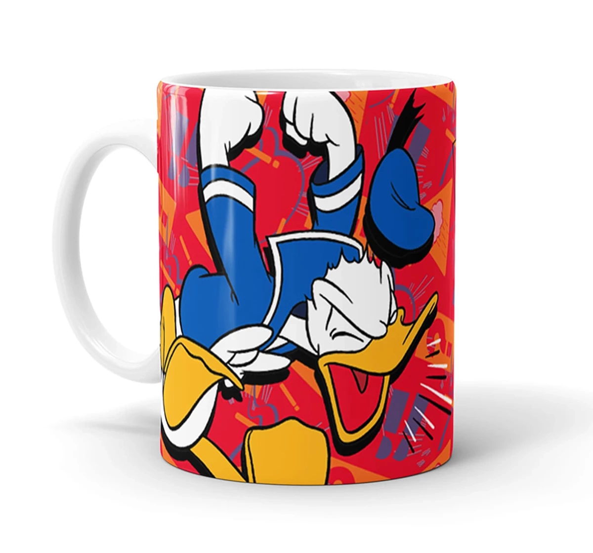 Macmerise Donald Quack Off Coffee Mugs White Multicolour 12Y+