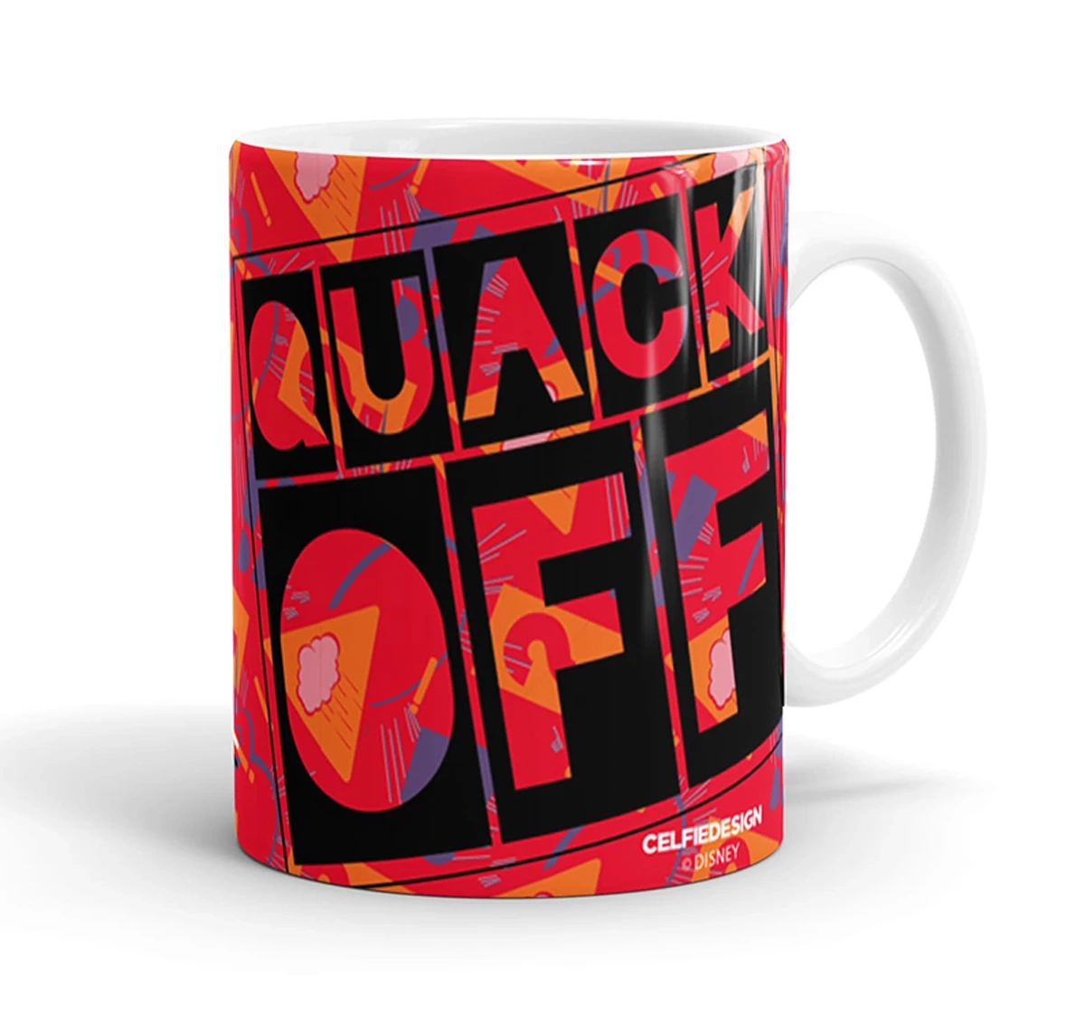 Macmerise Donald Quack Off Coffee Mugs White Multicolour 12Y+