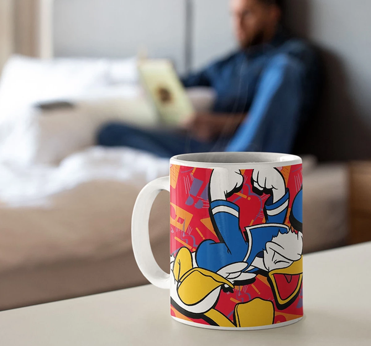 Macmerise Donald Quack Off Coffee Mugs White Multicolour 12Y+