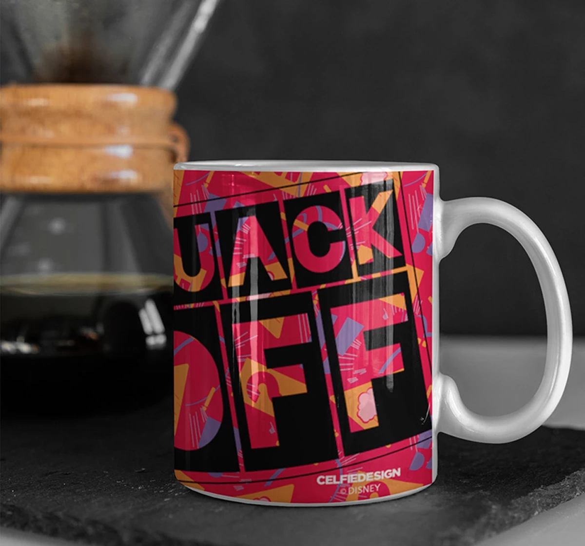 Macmerise Donald Quack Off Coffee Mugs White Multicolour 12Y+