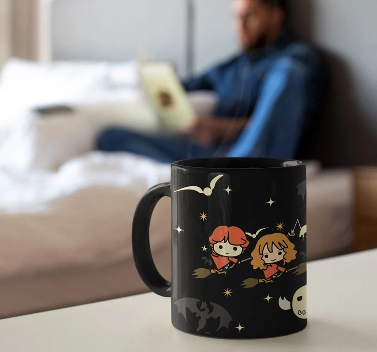 Macmerise Hogwarts Is My Home Coffee Mugs Black Multicolour 12Y+