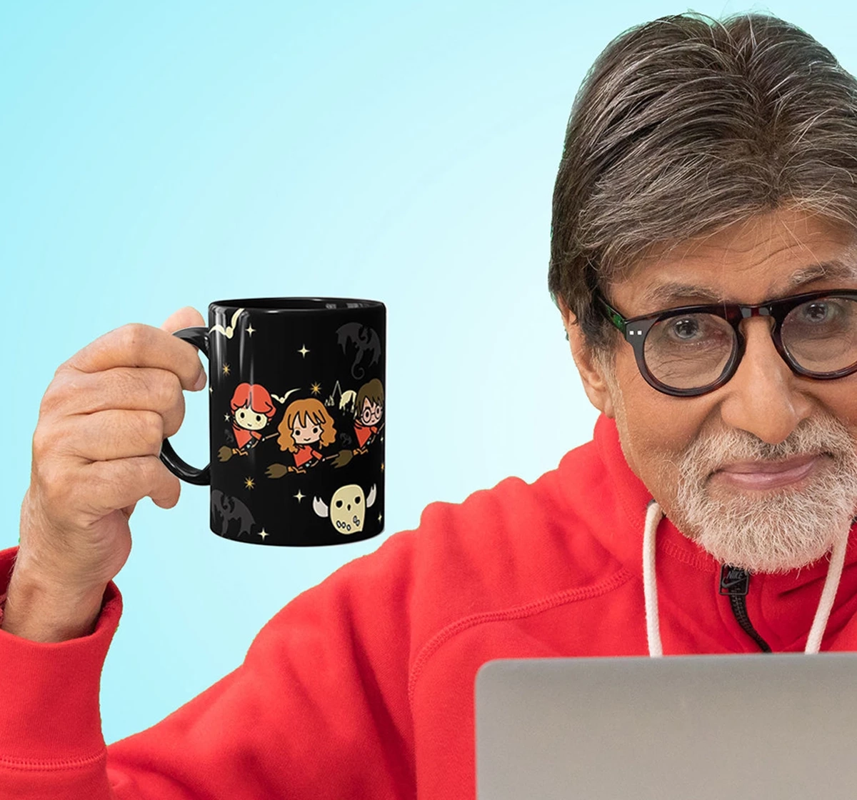 Macmerise Hogwarts Is My Home Coffee Mugs Black Multicolour 12Y+