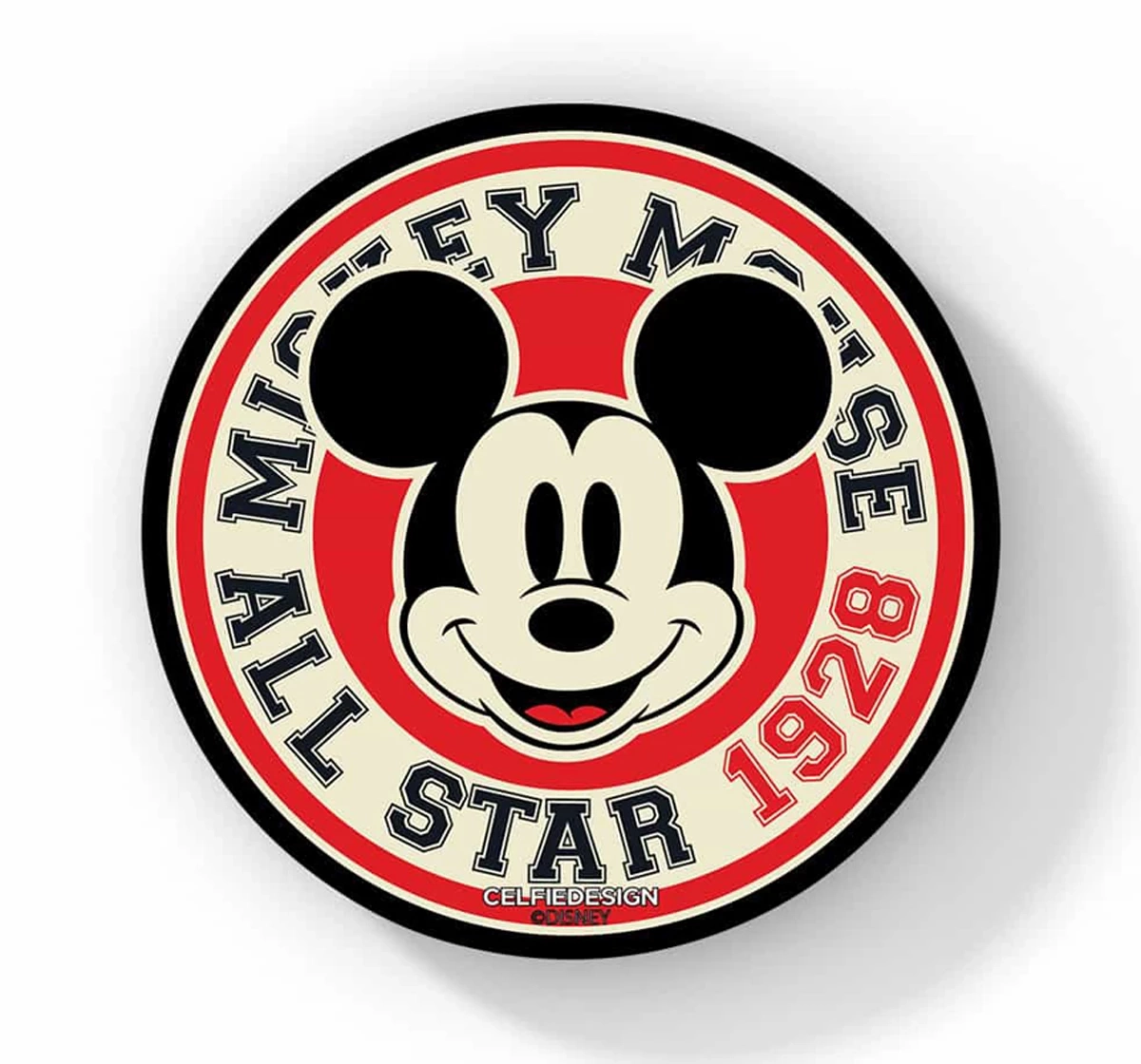 Macmerise All Star Mickey Circular Coasters Multicolour 12Y+