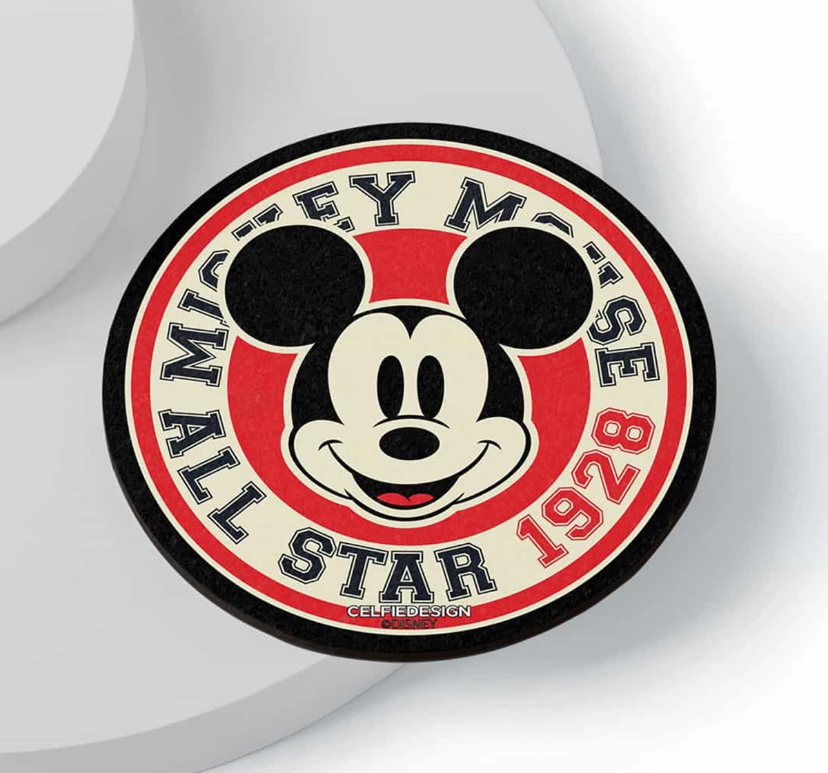 Macmerise All Star Mickey Circular Coasters Multicolour 12Y+