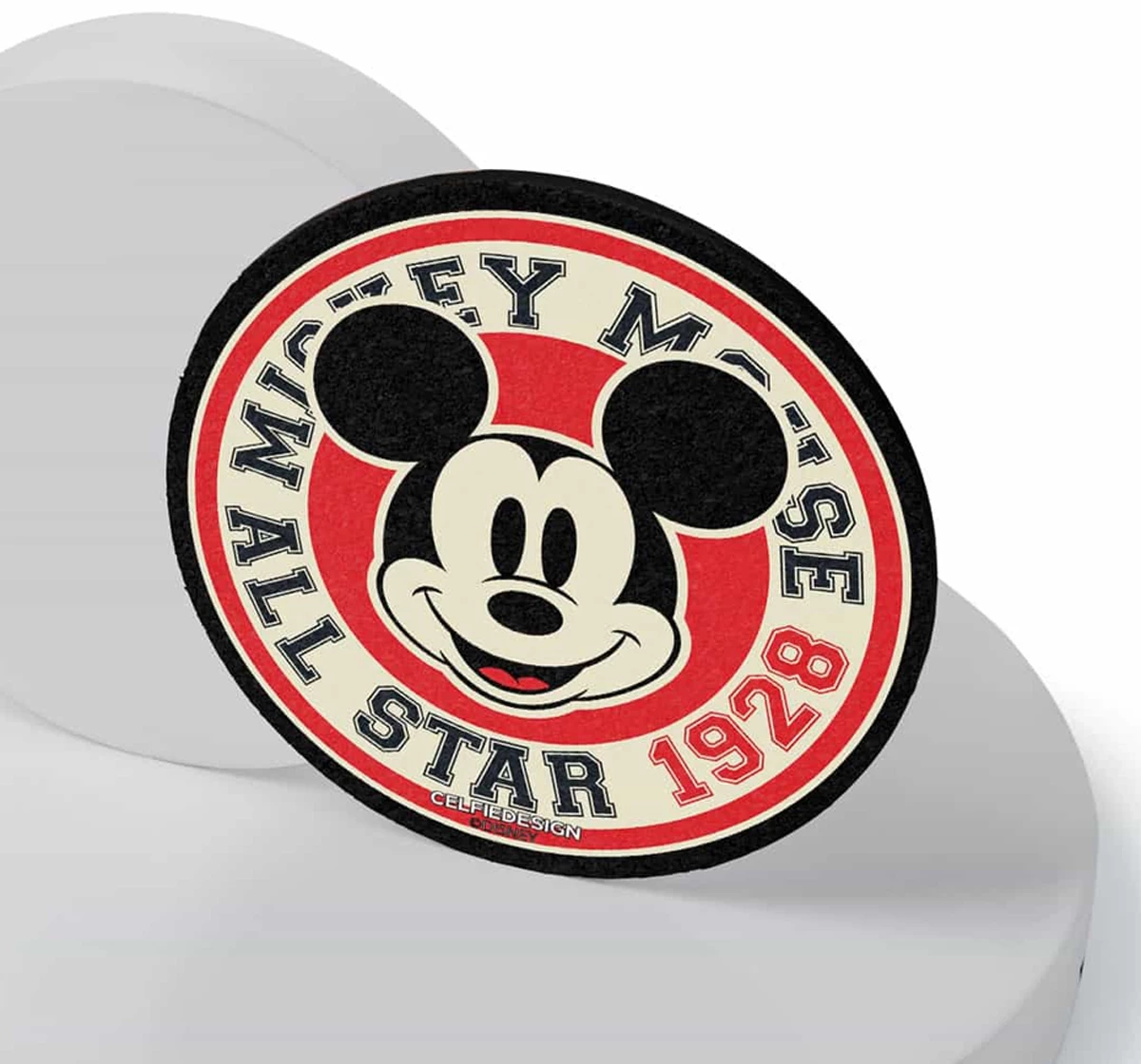 Macmerise All Star Mickey Circular Coasters Multicolour 12Y+