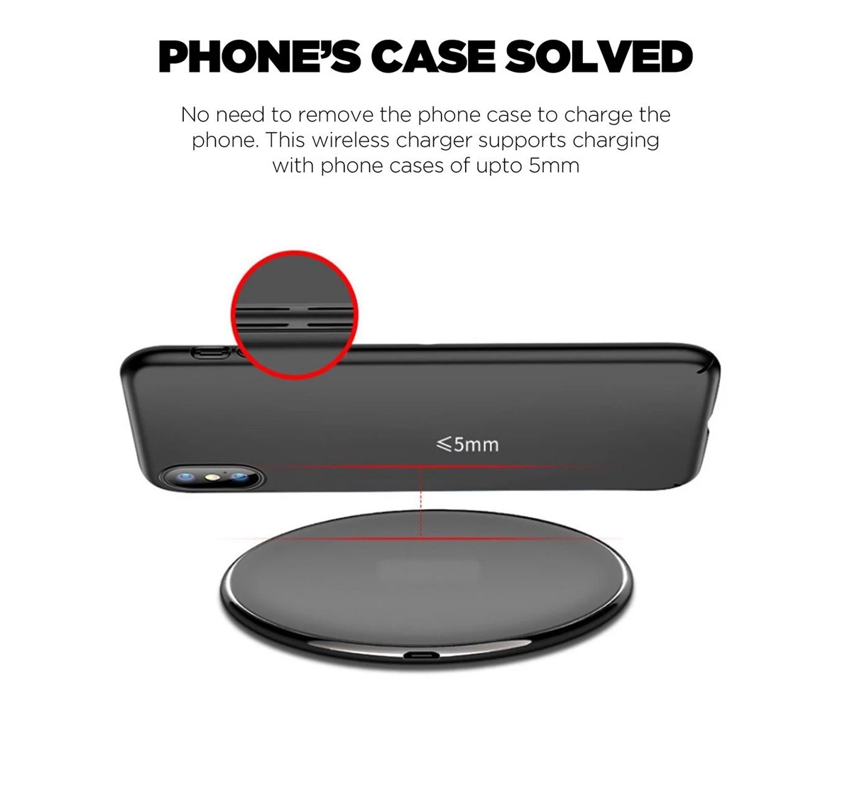 Macmerise Spidey Black and Gold Compatible Pro Wireless Charger Multicolour 12Y+