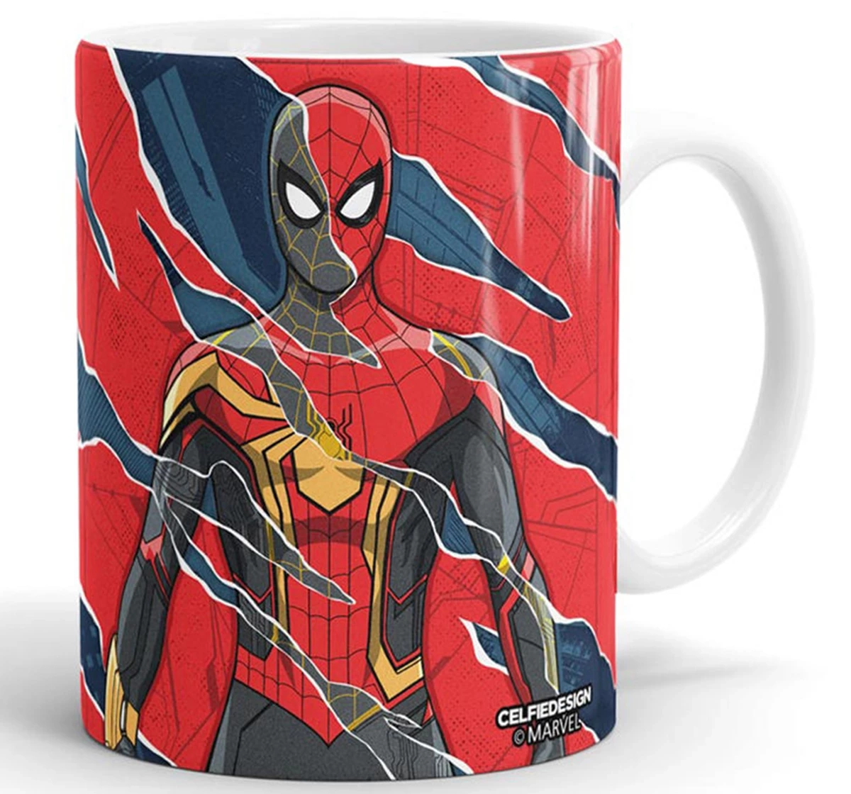 Macmerise All 3 Spidey Coffee Mugs White Multicolour 12Y+