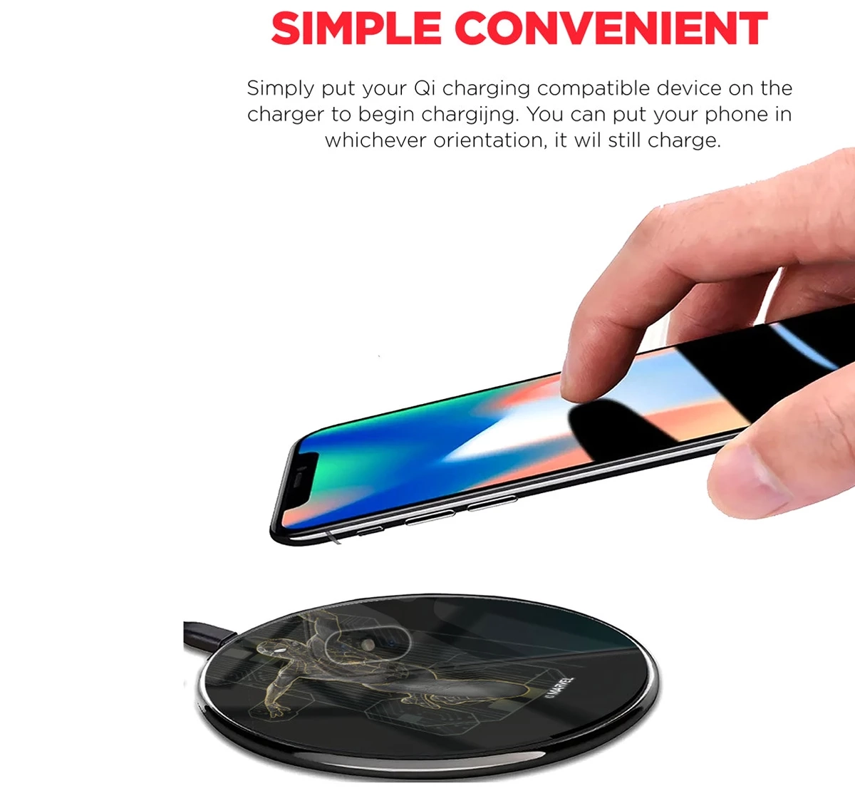 Macmerise New Spider Tech Compatible Pro Wireless Charger Multicolour 12Y+