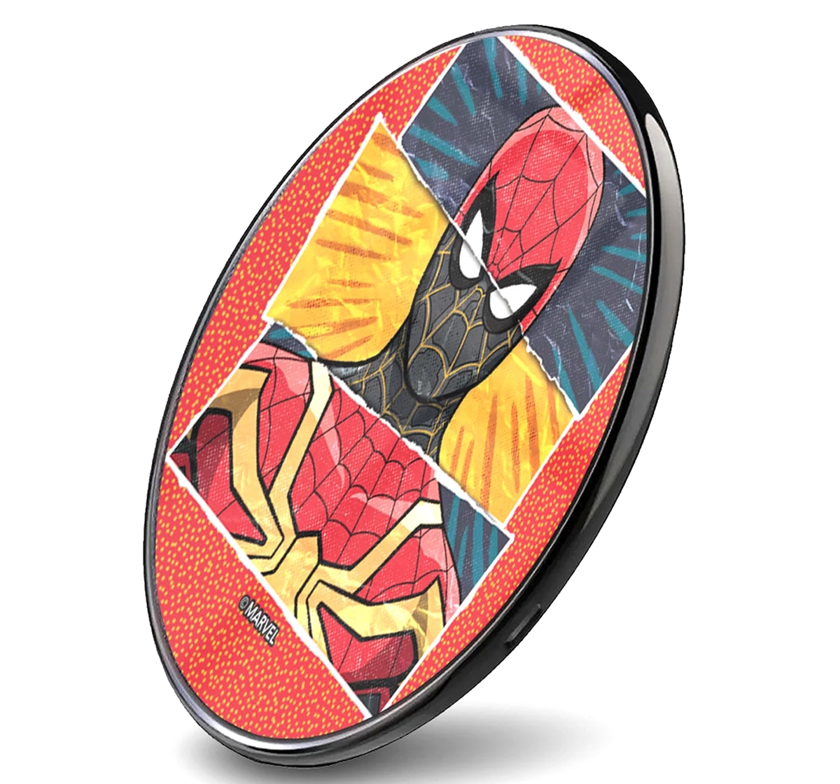 Macmerise Spiderman Engage Compatible Pro Wireless Charger Multicolour 12Y+