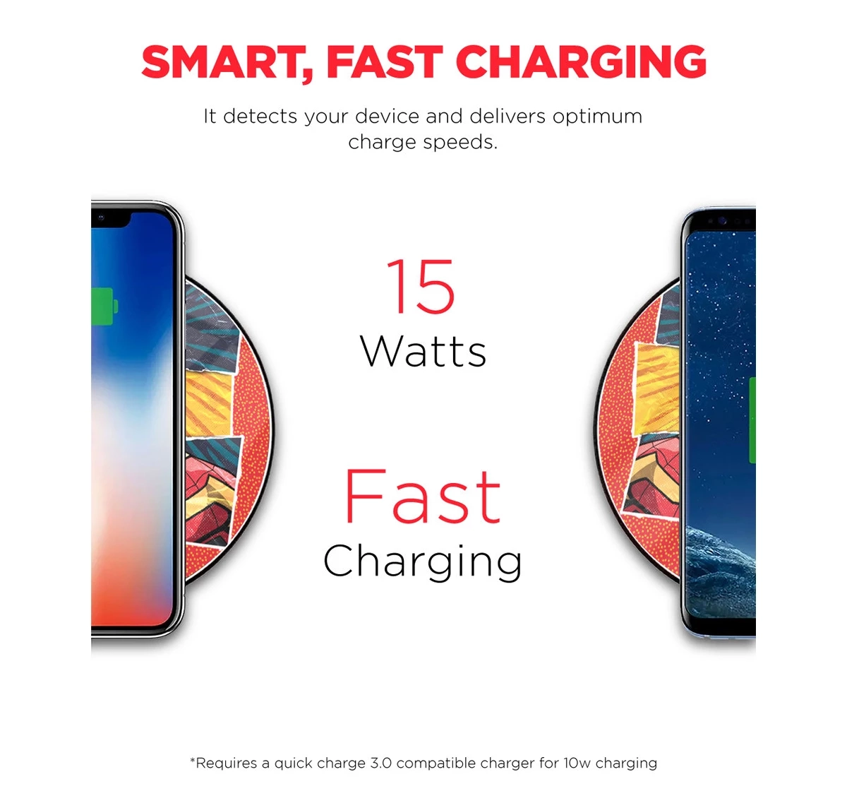 Macmerise Spiderman Engage Compatible Pro Wireless Charger Multicolour 12Y+