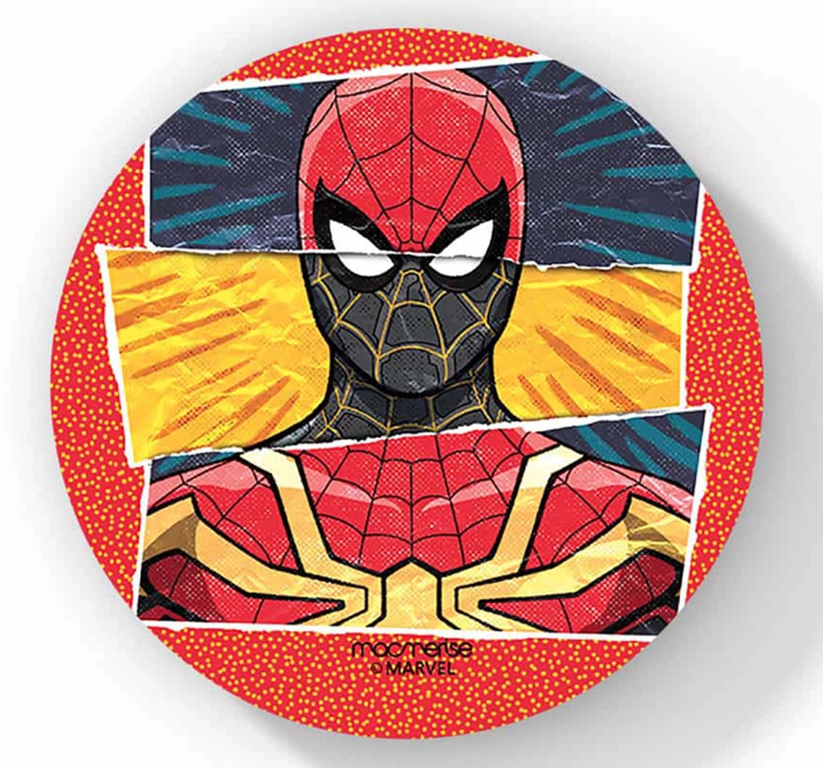 Macmerise Spiderman Engage Circular Coasters Multicolour 12Y+