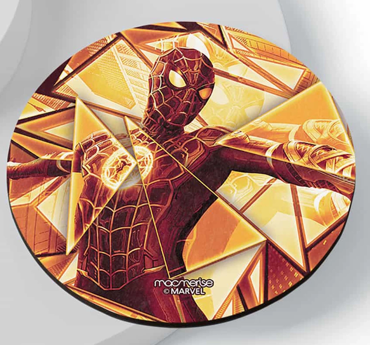 Macmerise Shattered Dimension Spidey Circular Coasters Multicolour 12Y+