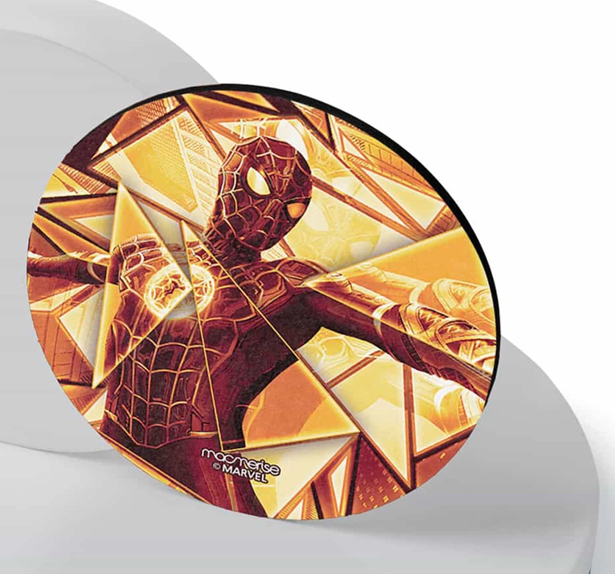 Macmerise Shattered Dimension Spidey Circular Coasters Multicolour 12Y+
