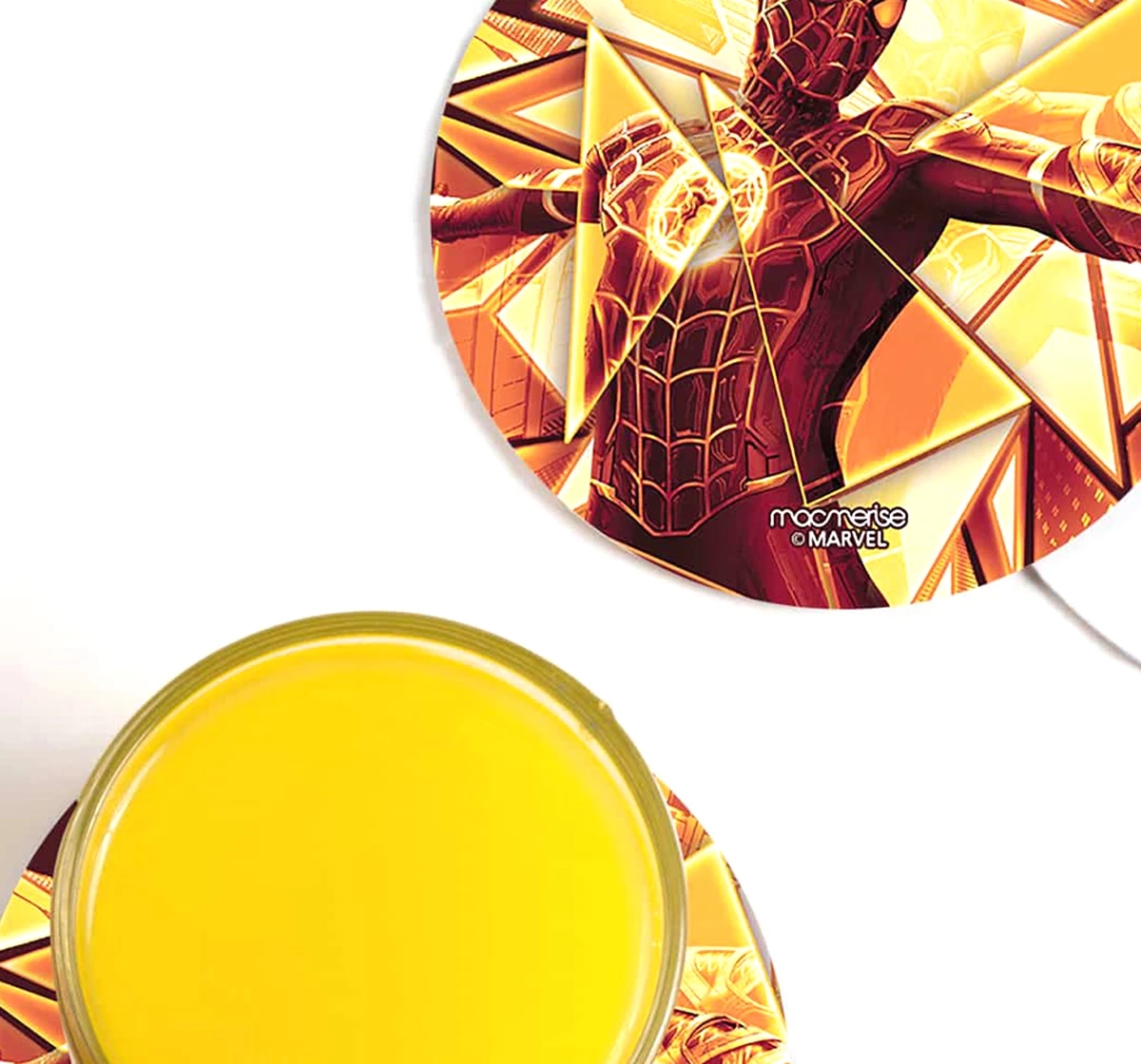 Macmerise Shattered Dimension Spidey Circular Coasters Multicolour 12Y+