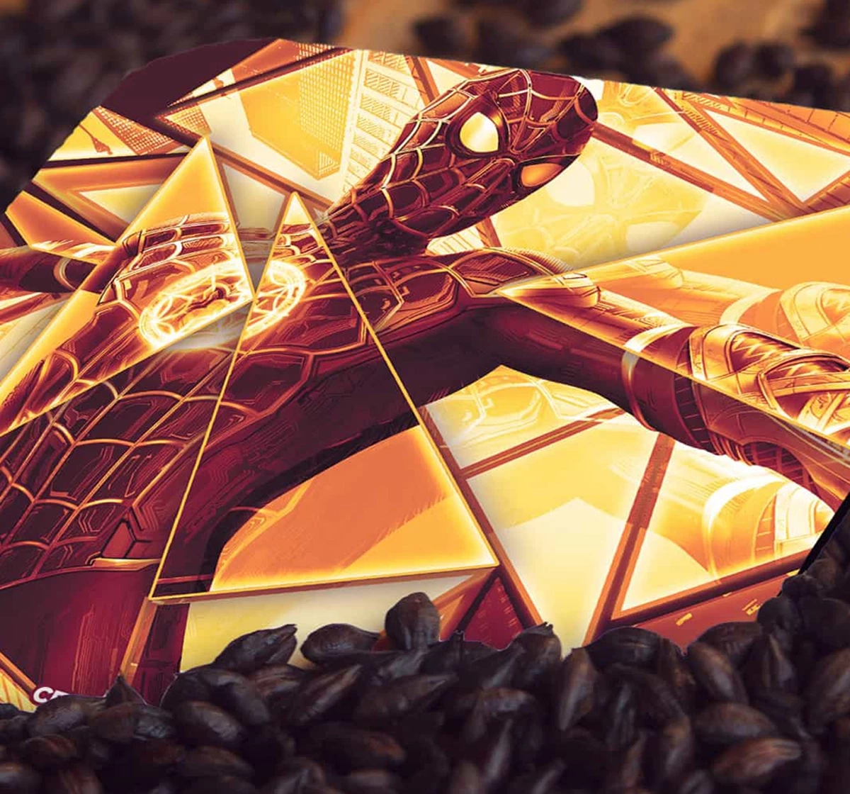 Macmerise Shattered Dimension Spidey 10 X 10 cm Coasters Multicolour 12Y+