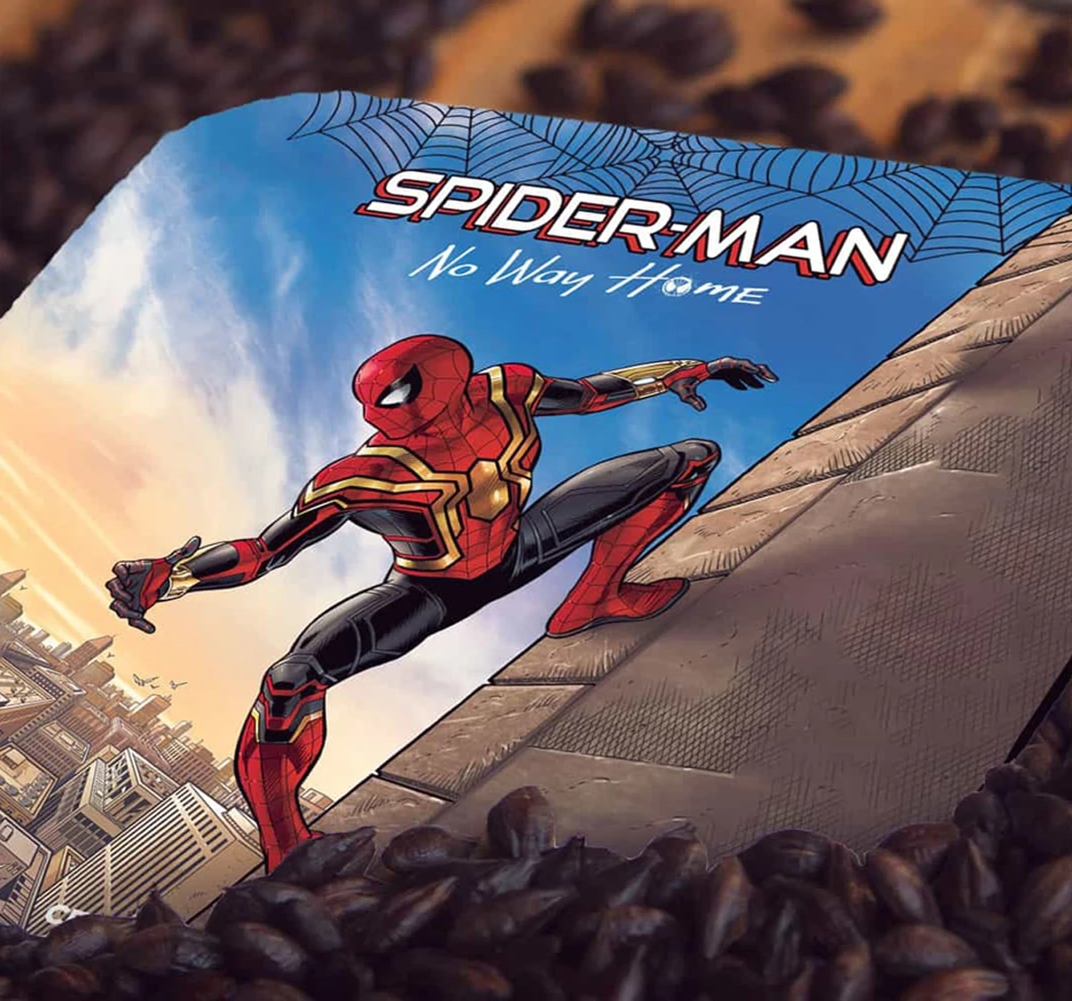 Macmerise No Way Home Spidey 10 X 10 cm Coasters Multicolour 12Y+