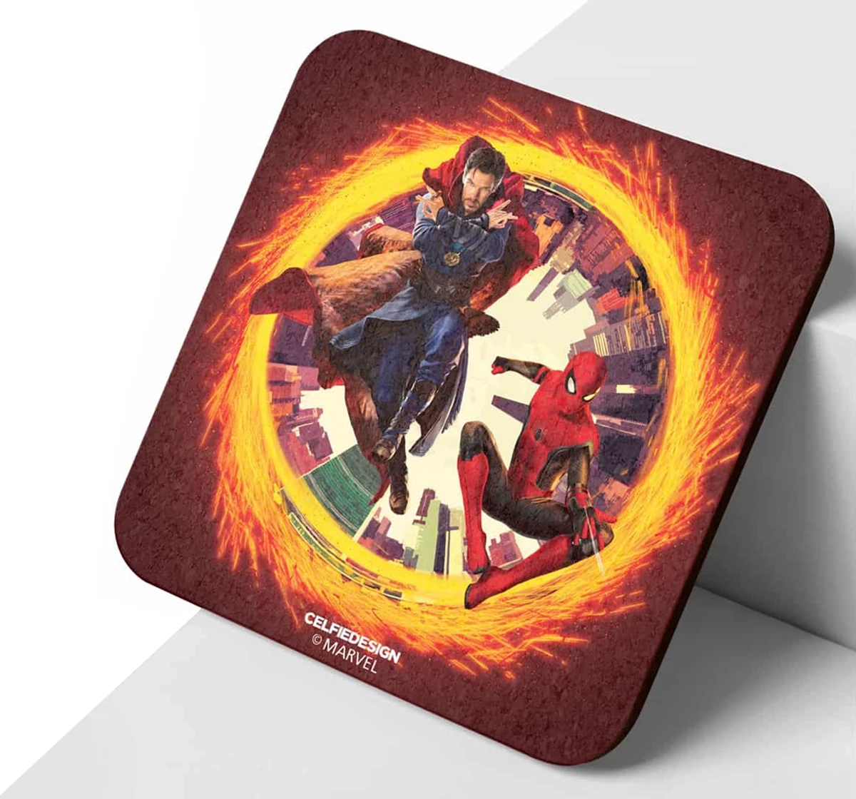 Macmerise Mystic Arts Spidey 10 X 10 cm Coasters Multicolour 12Y+