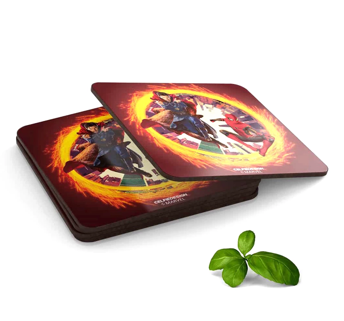 Macmerise Mystic Arts Spidey 10 X 10 cm Coasters Multicolour 12Y+