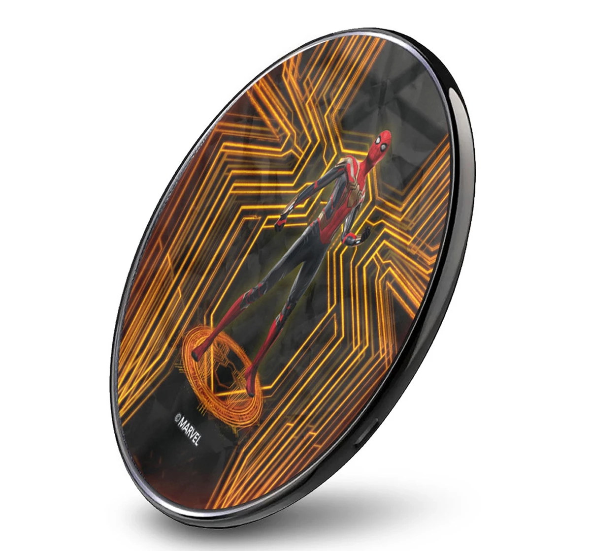 Macmerise Extraordinary Spiderman Compatible Pro Wireless Charger Multicolour 12Y+