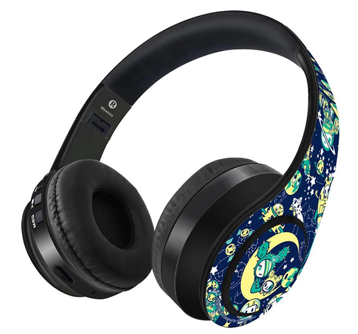 Macmerise TD Cactus Friends Decibel Wireless On Ear Headphones Multicolour 12Y+