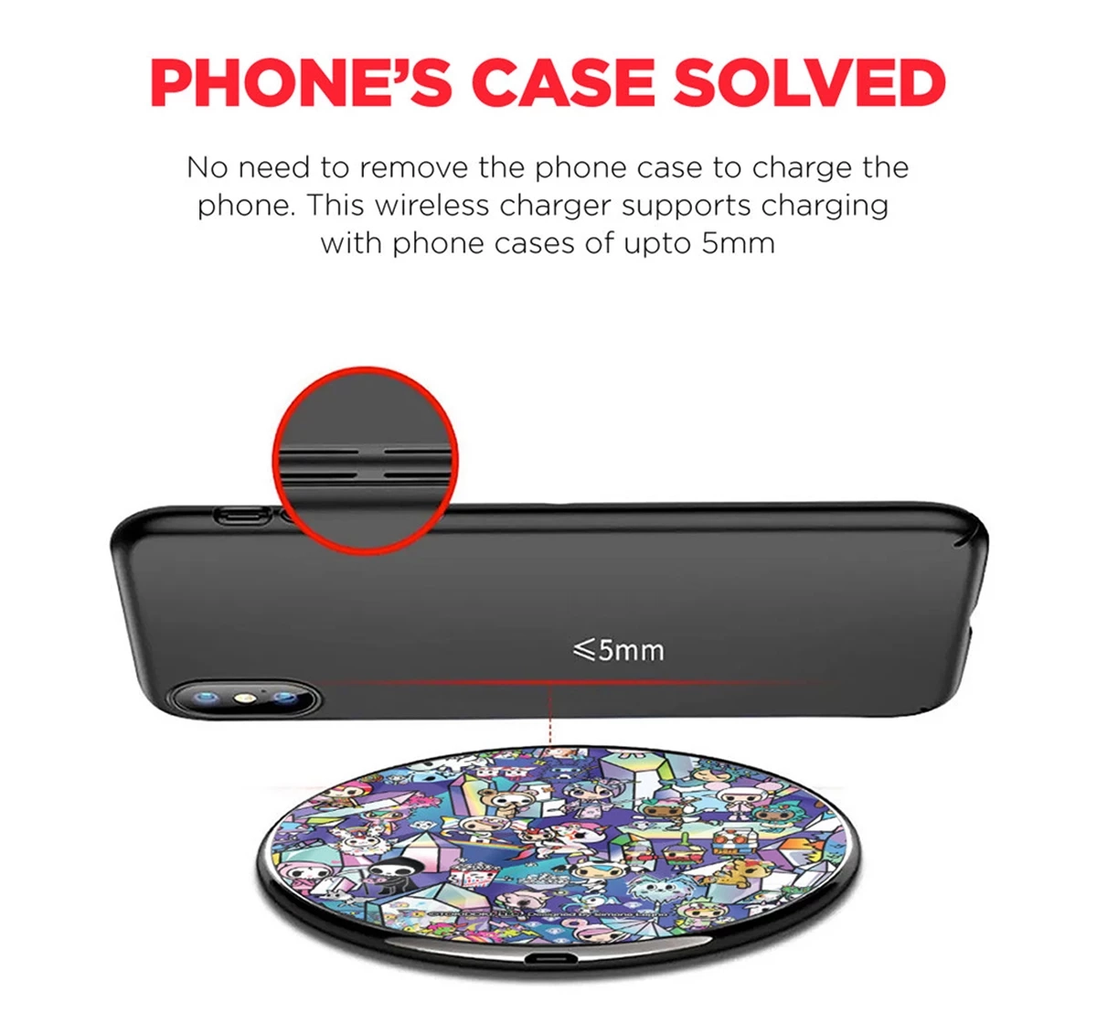 Macmerise TD Ensemble Compatible Pro Wireless Charger Multicolour 12Y+