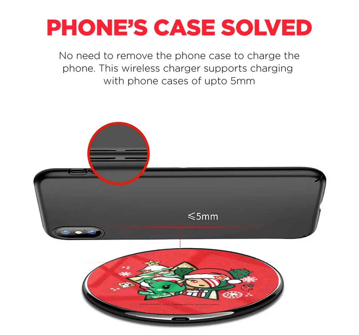 Macmerise TD Merryland Compatible Pro Wireless Charger Multicolour 12Y+