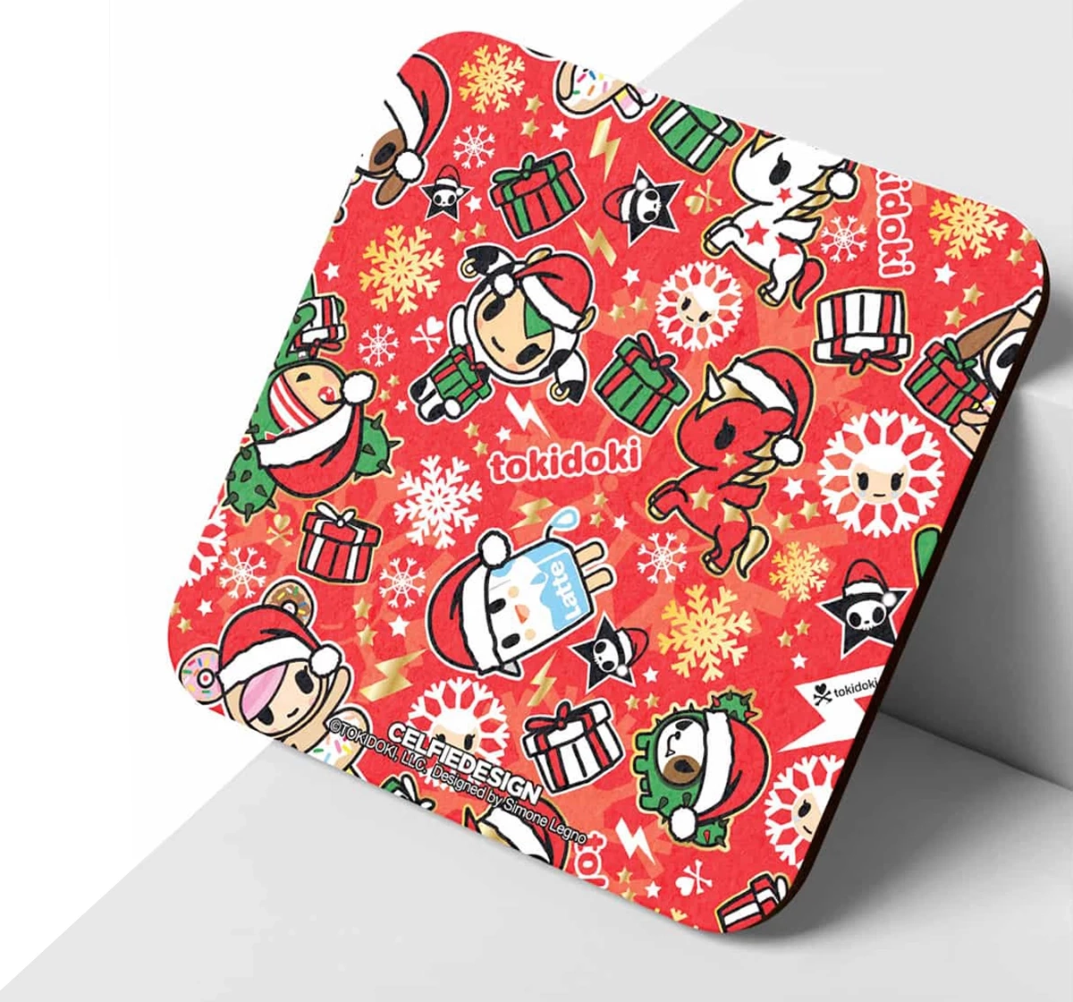 Macmerise TD Festive Cheer 10 X 10 cm Coasters Multicolour 12Y+