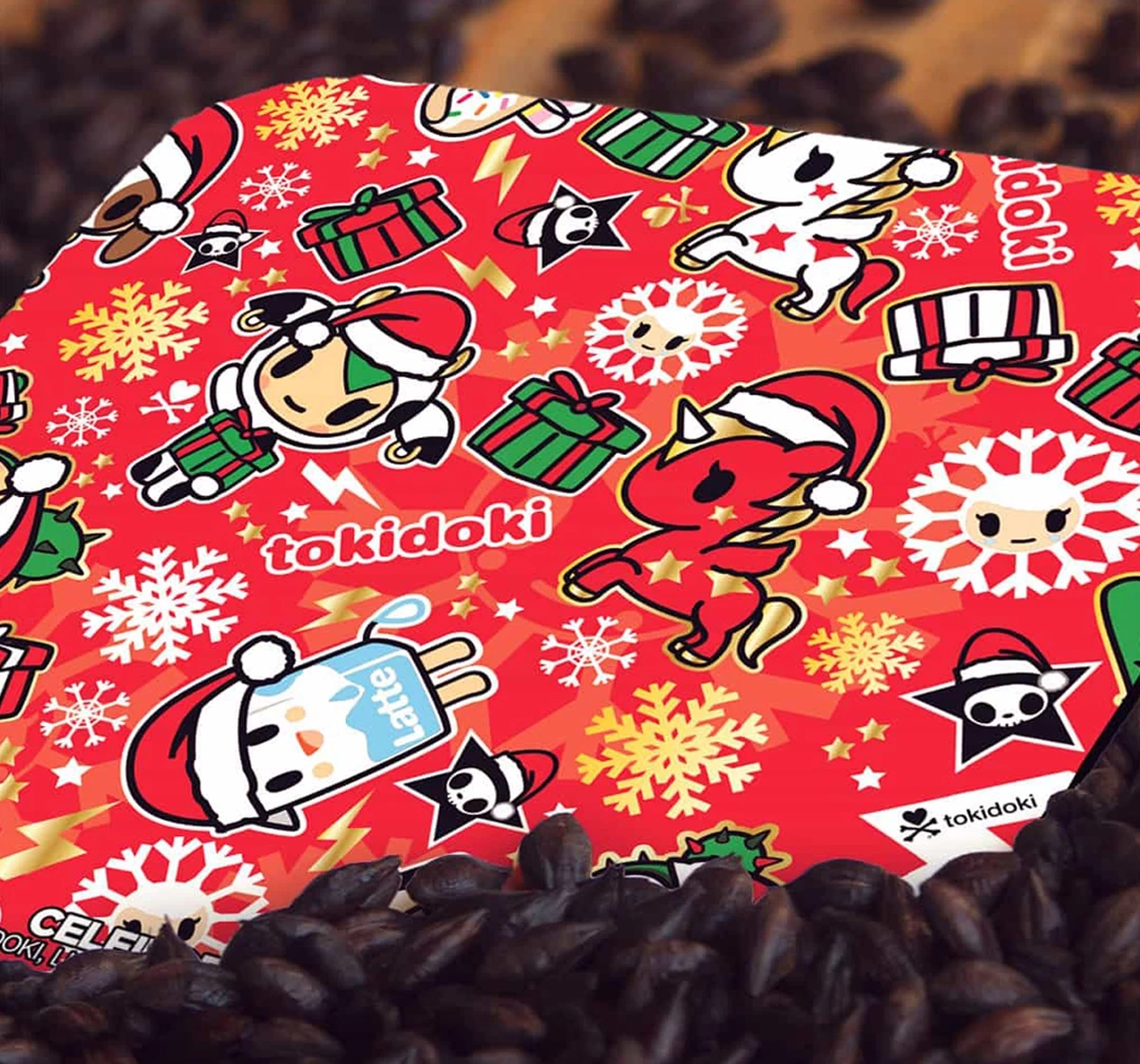 Macmerise TD Festive Cheer 10 X 10 cm Coasters Multicolour 12Y+