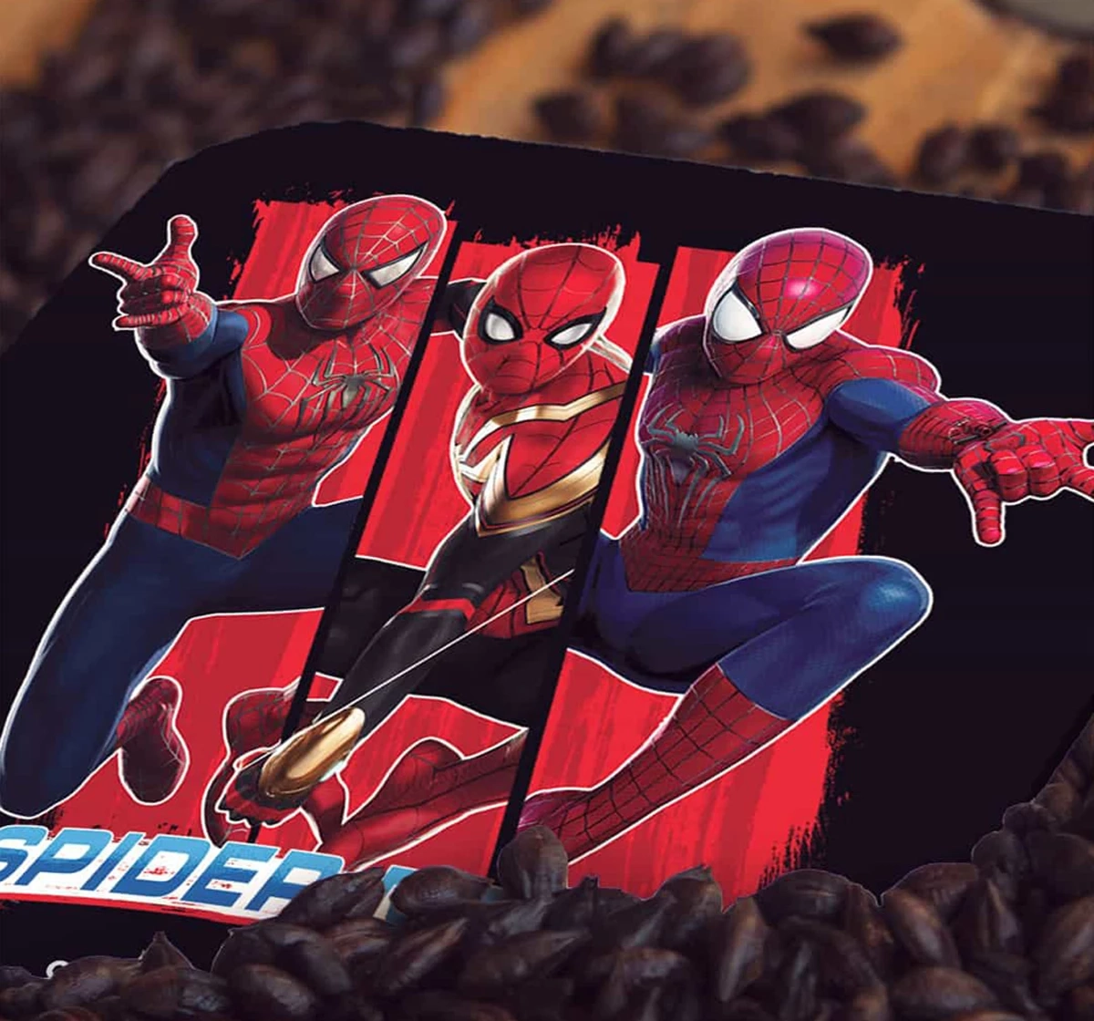 Macmerise Spidermen 10 X 10 cm Coasters Multicolour 12Y+