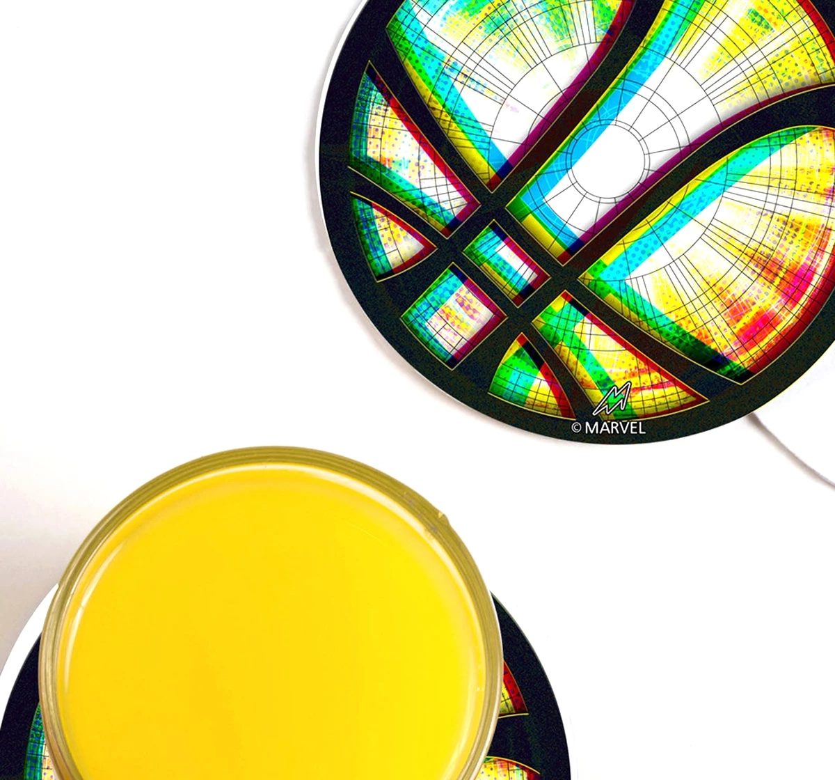 Macmerise Multiversal Logo 10 X 10 cm Circular Coasters Multicolour 12Y+