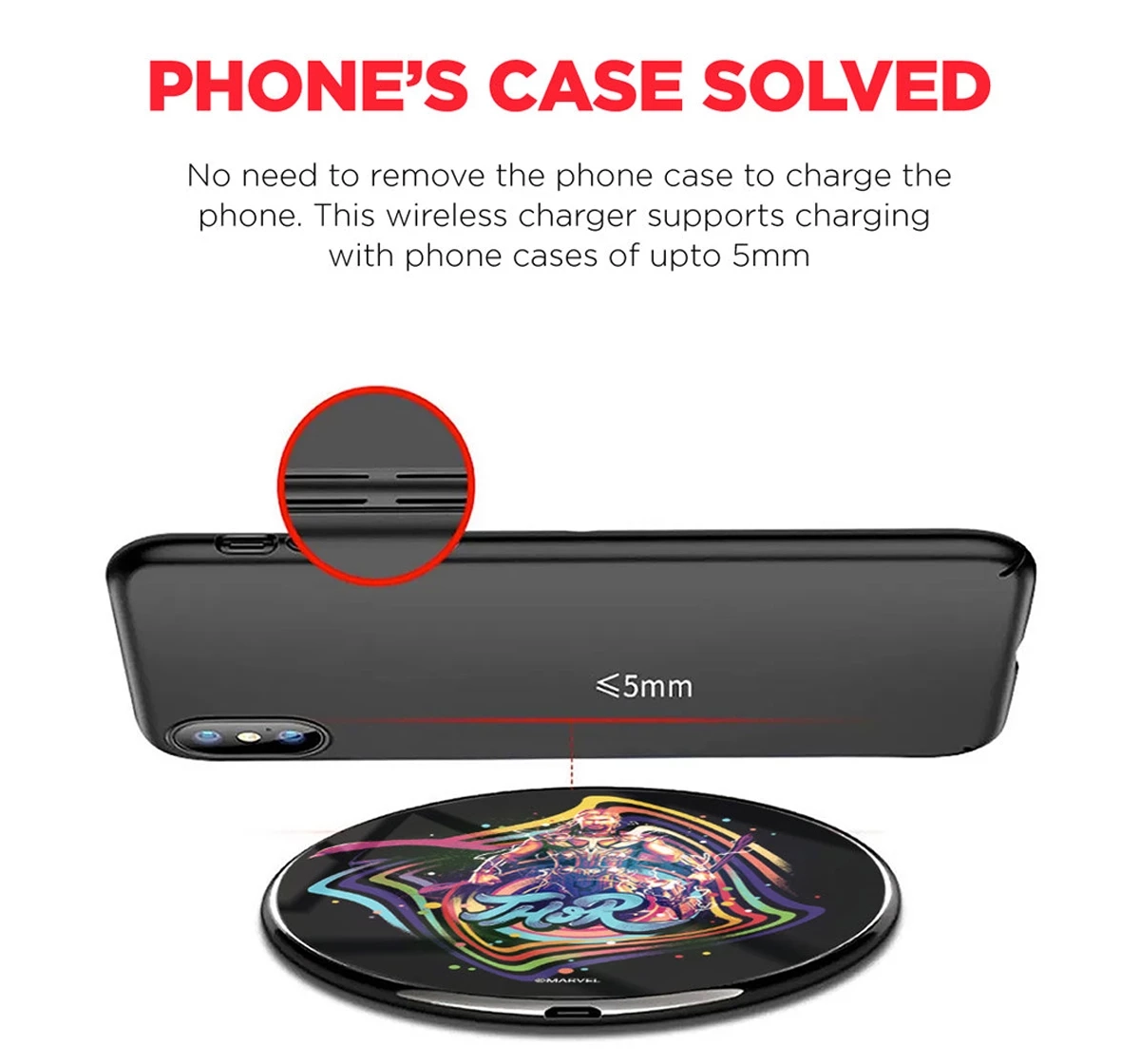 Macmerise Bifrost Thor Compatible Pro Wireless Charger Multicolour 12Y+