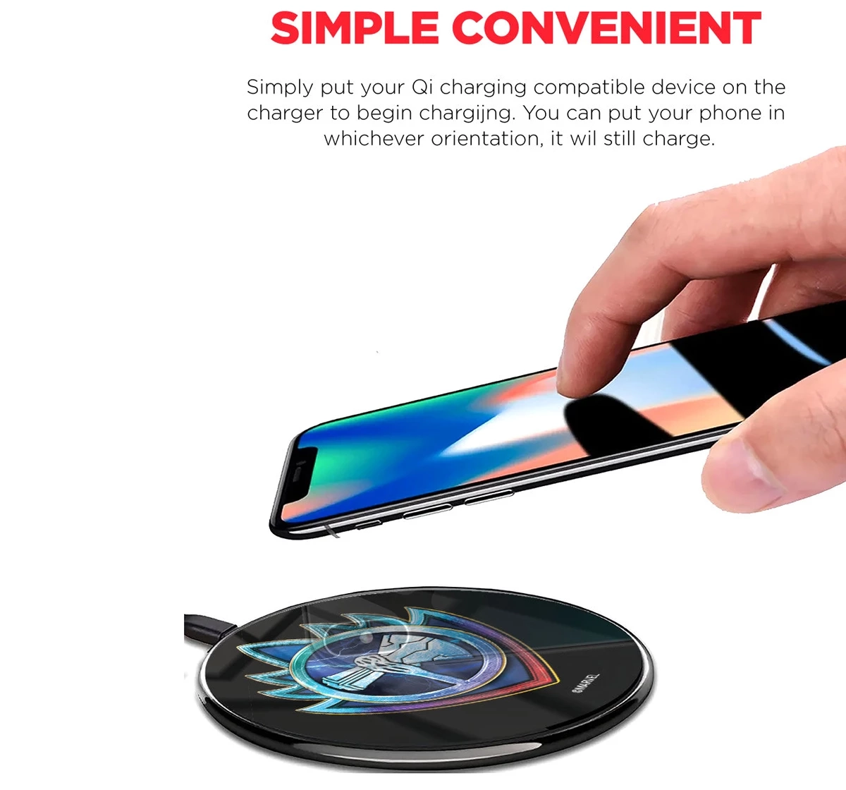 Macmerise Guardian Thor Compatible Pro Wireless Charger Multicolour 12Y+
