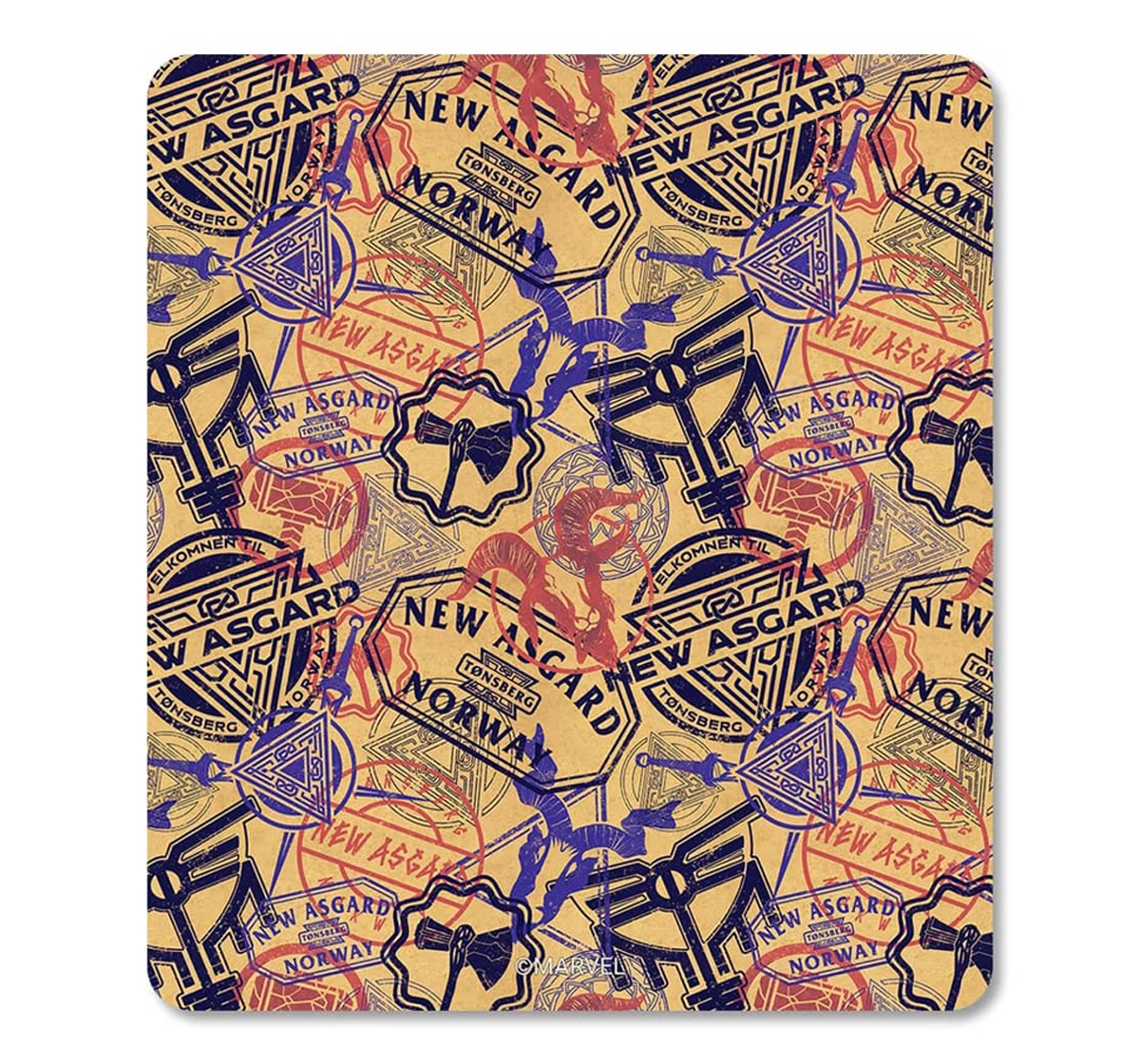 Macmerise New Asgard Stamps Mouse Pad Multicolour 12Y+