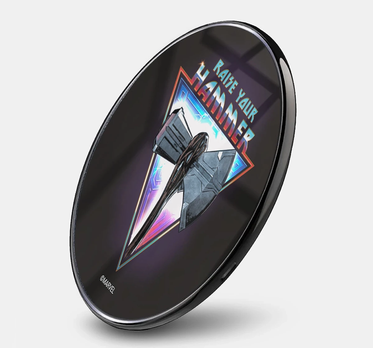 Macmerise Worthy Raise your Hammer Compatible Pro Wireless Charger Multicolour 12Y+